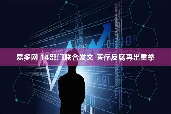 嘉多网 14部门联合发文 医疗反腐再出重拳