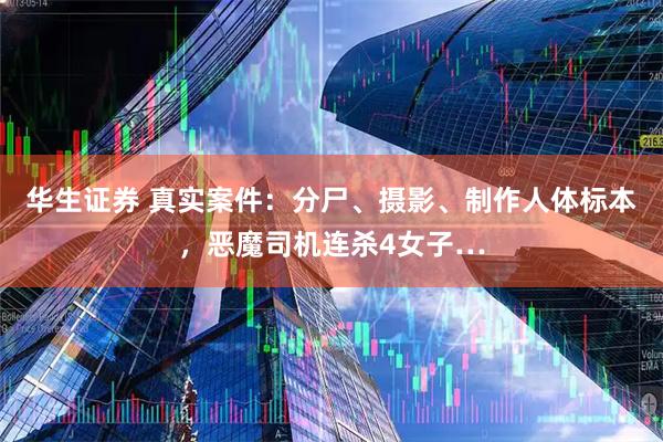 华生证券 真实案件：分尸、摄影、制作人体标本，恶魔司机连杀4女子…